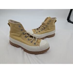 Converse Lugged 2.0 Utility Women 5.5 Sneaker High Trailhead Gold Canvas A03500C